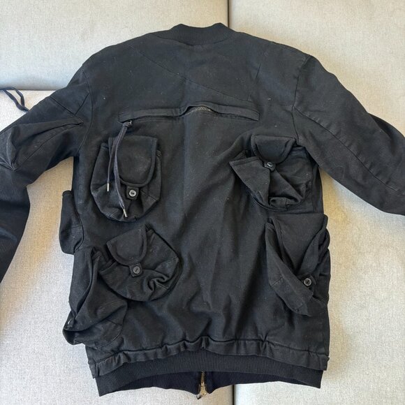 Army of Me Cargo Bomber Jacket Size S NWT - Picture 2 of 4